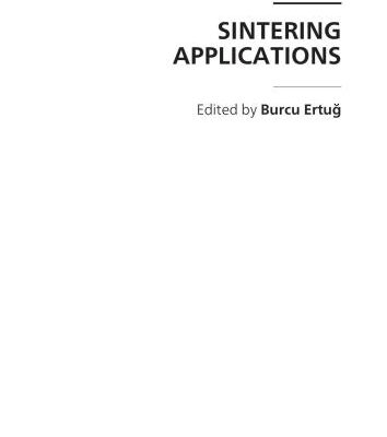خرید و دانلود نسخه کامل کتاب Sintering Applications