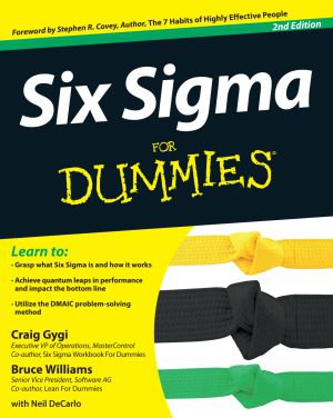خرید و دانلود نسخه کامل کتاب Six Sigma For Dummies