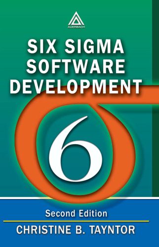خرید و دانلود نسخه کامل کتاب Six Sigma Software Development, Second Edition_68dd20b8712e0.jpeg خرید و دانلود نسخه کامل کتاب Six Sigma Software Development, Second Edition