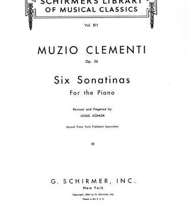 خرید و دانلود نسخه کامل کتاب Six Sonatinas for The Piano (Op. 36)