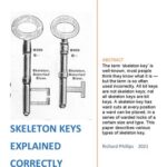 خرید و دانلود نسخه کامل کتاب Skeleton Keys Explained Correctly