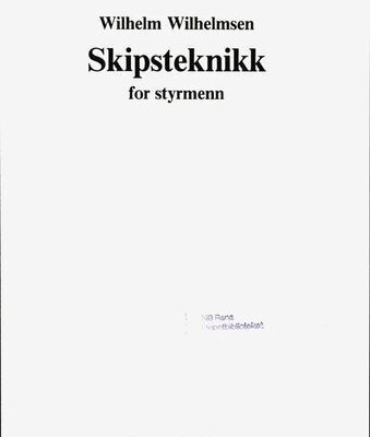 خرید و دانلود نسخه کامل کتاب Skipsteknikk for styrmenn