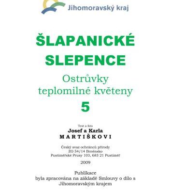 خرید و دانلود نسخه کامل کتاب Šlapanické slepence: Ostrůvky teplomilné květeny. 5