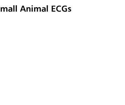 خرید و دانلود نسخه کامل کتاب Small Animal ECGs: An Introductory Guide