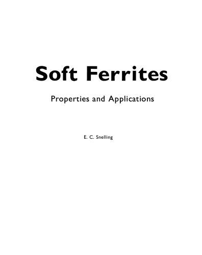 خرید و دانلود نسخه کامل کتاب Soft ferrites properties and applications_68ff39f1dd1d3.jpeg خرید و دانلود نسخه کامل کتاب Soft ferrites properties and applications