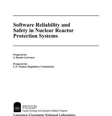 خرید و دانلود نسخه کامل کتاب Software Reliability and Safety in Nuclear Reactor Protection Systems