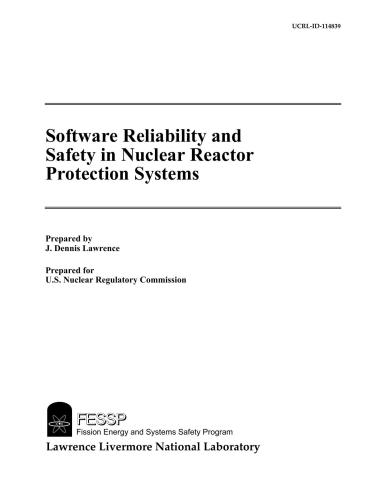 خرید و دانلود نسخه کامل کتاب Software Reliability and Safety in Nuclear Reactor Protection Systems_68f3b77719885.jpeg خرید و دانلود نسخه کامل کتاب Software Reliability and Safety in Nuclear Reactor Protection Systems