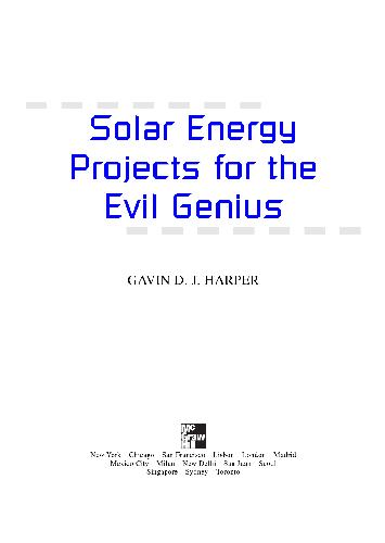 خرید و دانلود نسخه کامل کتاب Solar Energy Projects for the Evil Genius_68ff343fbba2a.jpeg خرید و دانلود نسخه کامل کتاب Solar Energy Projects for the Evil Genius