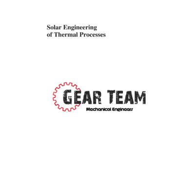 خرید و دانلود نسخه کامل کتاب Solar Engineering of Thermal Processes
