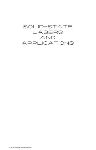 خرید و دانلود نسخه کامل کتاب Solid-state lasers and applications_68f636aed07fc.jpeg خرید و دانلود نسخه کامل کتاب Solid-state lasers and applications