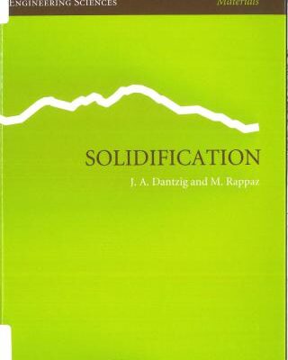 خرید و دانلود نسخه کامل کتاب Solidification