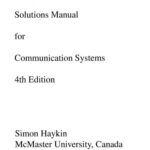 خرید و دانلود نسخه کامل کتاب Solutions Manual for Communication Systems