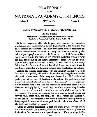 خرید و دانلود نسخه کامل کتاب Some Problems in Stellar Photometry (1915)(en)(14s)