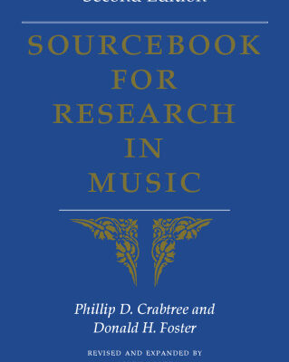 خرید و دانلود نسخه کامل کتاب Sourcebook for Research in Music