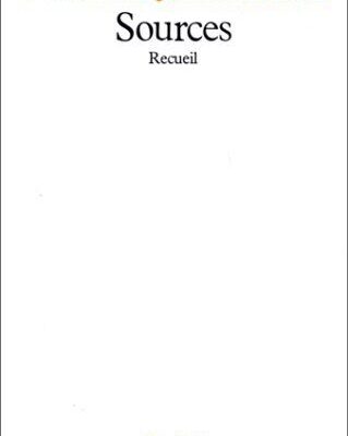 خرید و دانلود نسخه کامل کتاب Sources (recueil)