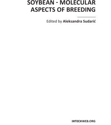 خرید و دانلود نسخه کامل کتاب Soybean – Molecular Aspects of Breeding