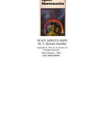 خرید و دانلود نسخه کامل کتاب Space Mercenaries
