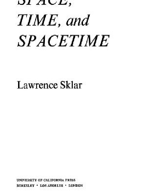 خرید و دانلود نسخه کامل کتاب Space, time, and spacetime