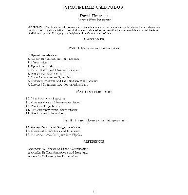 خرید و دانلود نسخه کامل کتاب Space-time Calculus