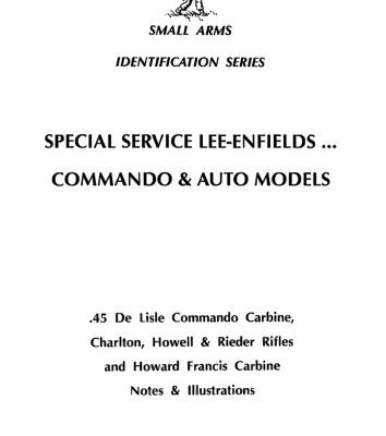 خرید و دانلود نسخه کامل کتاب Special Service Lee-Enfields – Commando, Auto Mdls. [rifles]