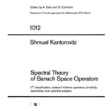 خرید و دانلود نسخه کامل کتاب Spectral Theory of Banach Space Operators: Ck-classification, abstract Volterra operators, similarity, spectrality, local spectral analysis