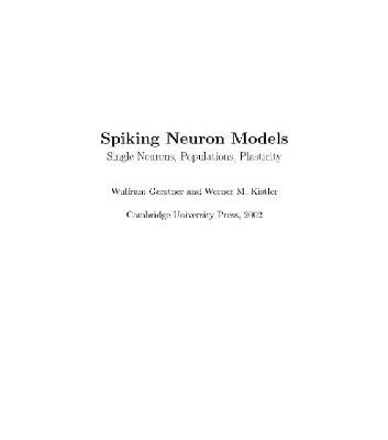 خرید و دانلود نسخه کامل کتاب Spiking Neuron Models