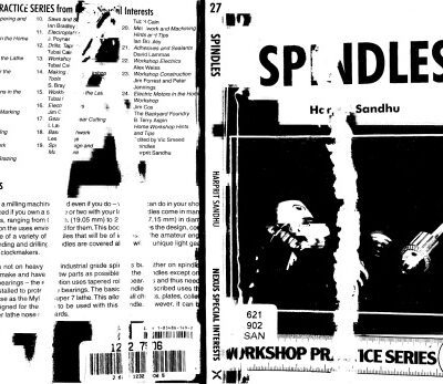 خرید و دانلود نسخه کامل کتاب Spindles: Comprehensive Guide to Making Light Milling or Grinding..