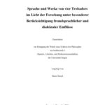 خرید و دانلود نسخه کامل کتاب Sprache und Werke von vier Trobadors im Licht der Forschung unter besonderer Berücksichtigung fremdsprachlicher und dialektaler Einflüsse