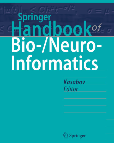 خرید و دانلود نسخه کامل کتاب Springer handbook of bio- neuroinformatics