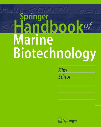 خرید و دانلود نسخه کامل کتاب Springer Handbook of Marine Biotechnology