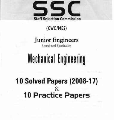 خرید و دانلود نسخه کامل کتاب SSC JE(Mechanical Engineering)-Solved Papers