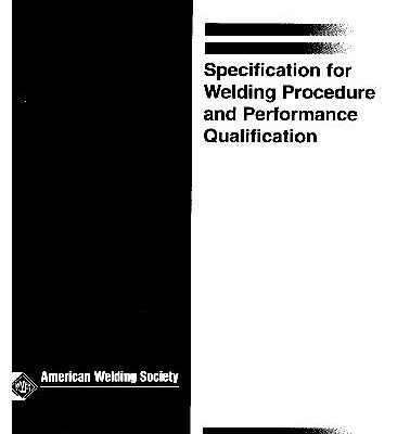 خرید و دانلود نسخه کامل کتاب Standard for Welding Procedure and Performance Qualification