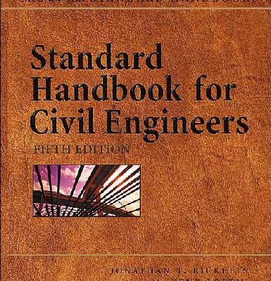 خرید و دانلود نسخه کامل کتاب Standard Handbook for Civil Engineers