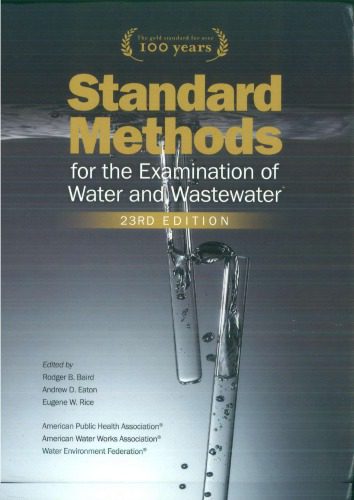 خرید و دانلود نسخه کامل کتاب Standard Methods For The Examination Of Water And Wastewater 23th_68ef6214a1841.jpeg خرید و دانلود نسخه کامل کتاب Standard Methods For The Examination Of Water And Wastewater 23th
