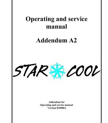 خرید و دانلود نسخه کامل کتاب StarCool. Addendum A2. Operating and service manual. Version 810900A