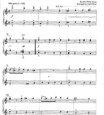 خرید و دانلود نسخه کامل کتاب Stars and stripes forever – piano duet