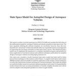 خرید و دانلود نسخه کامل کتاب State space model for autopilot design of aerospace vehicles