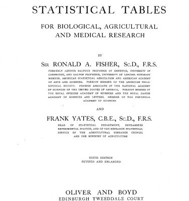 خرید و دانلود نسخه کامل کتاب Statistical Tables for Biological, Agricultural and Medical Research, Sixth Edition