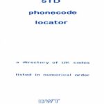 خرید و دانلود نسخه کامل کتاب STD phonecode locator (UK)