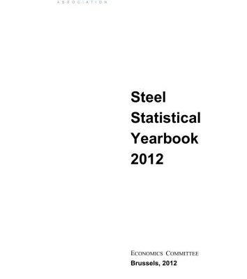 خرید و دانلود نسخه کامل کتاب Steel Statistical Yearbook 2012