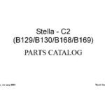 خرید و دانلود نسخه کامل کتاب Stella – C2. (B129, B130, B168, B169)parts catalog