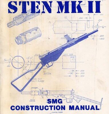 خرید و دانلود نسخه کامل کتاب Sten Mk II SMG Construction Manual