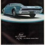 خرید و دانلود نسخه کامل کتاب Step out front in ’66… in a Rocket Action Olds! 1966 Oldsmobile