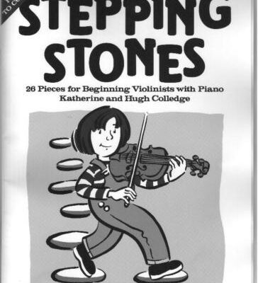 خرید و دانلود نسخه کامل کتاب Stepping Stones for Violin: 26 Pieces for Beginners