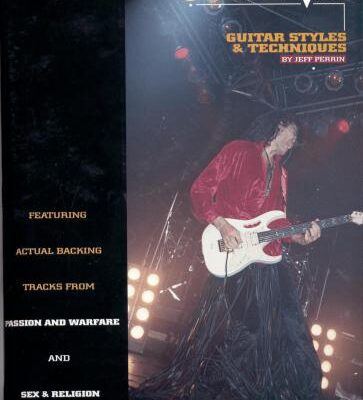 خرید و دانلود نسخه کامل کتاب Steve Vai – Guitar Styles & Techniques (Guitar Tab Book)