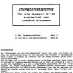 خرید و دانلود نسخه کامل کتاب Stichwortverzeichnis für die Nummern 81-90 der Mitteilungen der KMG