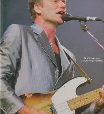 خرید و دانلود نسخه کامل کتاب Sting The Singles Collection