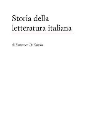 خرید و دانلود نسخه کامل کتاب Storia della letteratura italiana