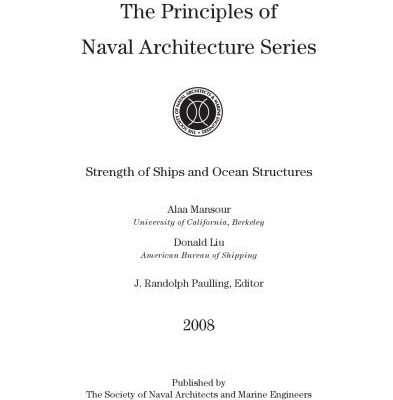 خرید و دانلود نسخه کامل کتاب Strength of Ships and Ocean Structures 2008
