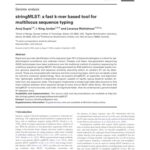 خرید و دانلود نسخه کامل کتاب stringMLST: a fast k-mer based tool for multilocus sequence typing [article]